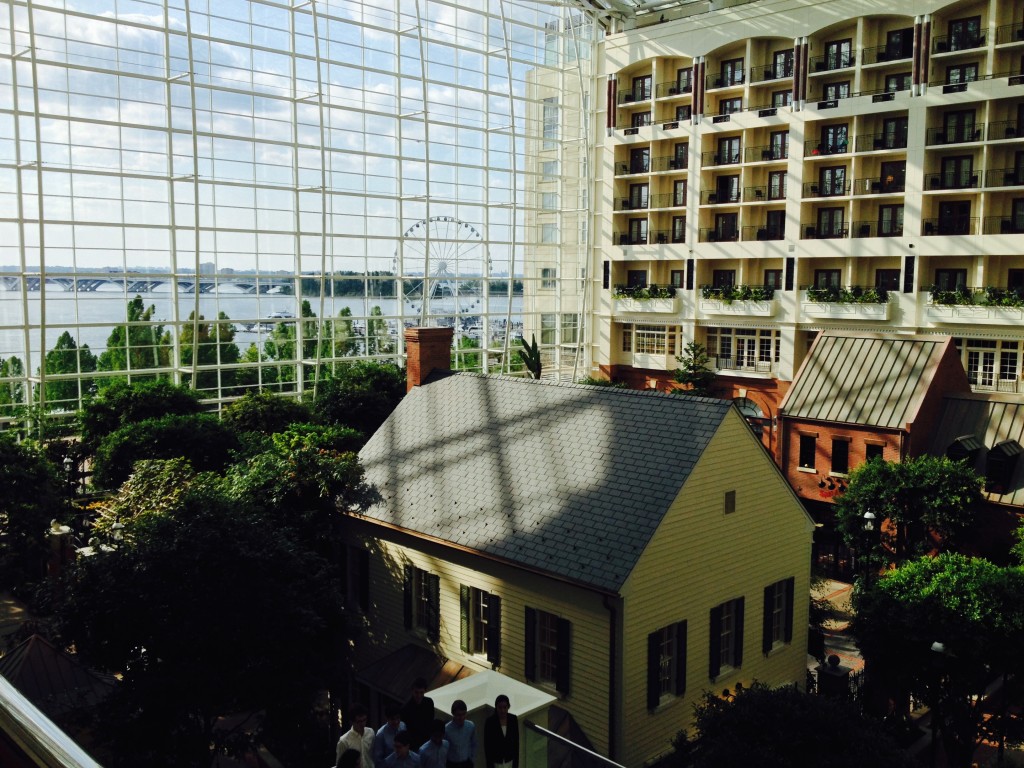 The interior of the Gaylord Convention Center, the venue of the 2014 TSA National Conference.